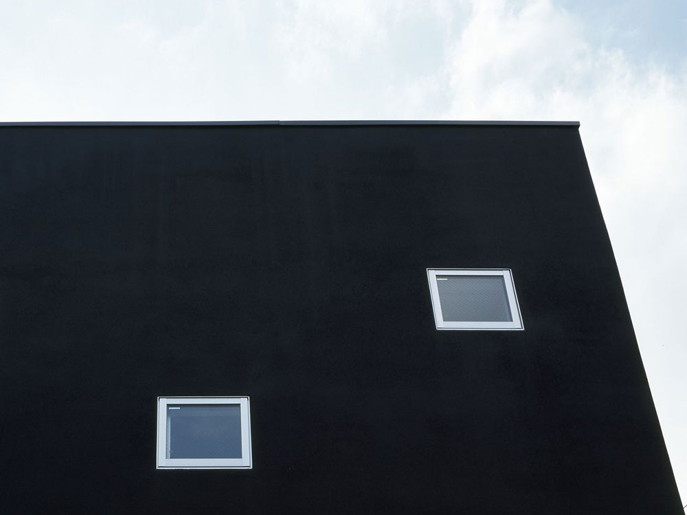 CASE189 注文住宅「黒い箱と白い箱」の建築実例・施工例の写真