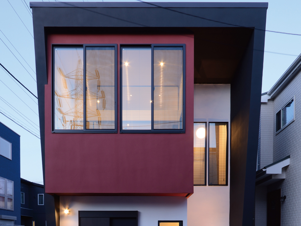 CASE467 注文住宅「color cube」の建築実例・施工例の写真