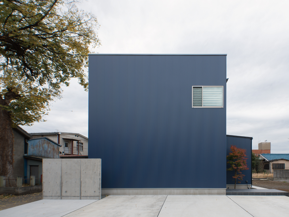 CASE510 注文住宅「青藍の匣」の建築実例・施工例の写真