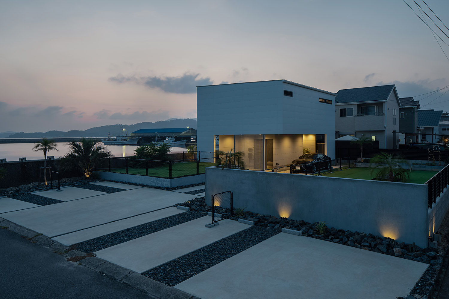 デザイン住宅建築実例_外観・注文住宅『CASE785 凪の邸』の建築実例・施⼯例の写真_外観