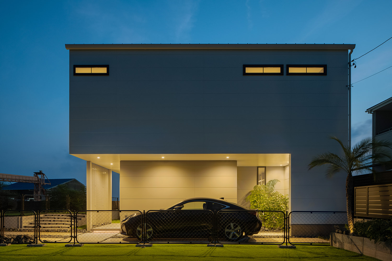 デザイン住宅建築実例_外観・注文住宅『CASE785 凪の邸』の建築実例・施⼯例の写真_外観