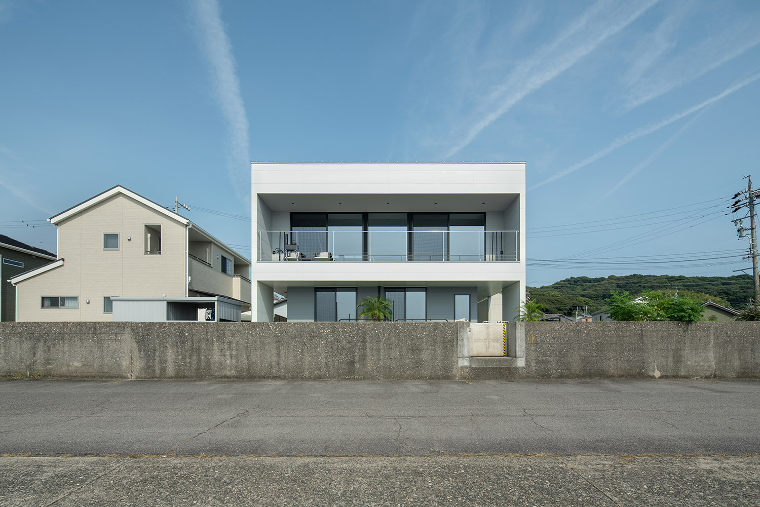 デザイン住宅建築実例_外観・注文住宅『CASE785 凪の邸』の建築実例・施⼯例の写真_外観